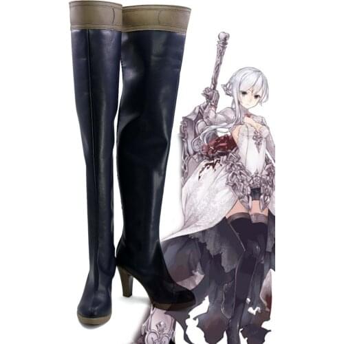 SINoALICE Snow White Cosplay Game boots Shoes Halloween Carnival Cosplay Costume Accessories For Women Custom Made Shoes