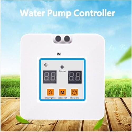 Automatic Drip Irrigation System Water Pump Controller Watering Kits Intelligent Garden Irrigation Kit for Flowers Plant Potted