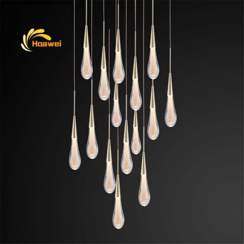 Modern Cyrstal Luxury Pendant Lamp Gold Plating Kitchen Hotel Hall Nordic Home Light Hanging Lamp Bedroom Pendant Lamp Lighting