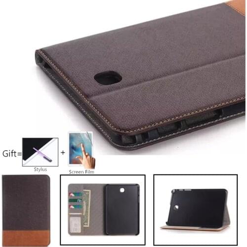 T550 T555 Luxury case For Samsung Galaxy Tab A 9.7 SM-T550 SM-T555 SM-P550 P555 9.7'' Smart Stand Pu Leather Tablet Cover Case