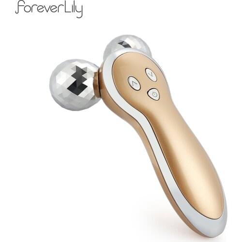 EMS Face&Body&Neck Vibration Massage Roller Double Chin Removal Facial Lifting Firming Body Shaping Roller Muscle Relaxation