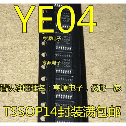 10PCS TXB0104PWR TXB0104 YE04 TSSOP-14