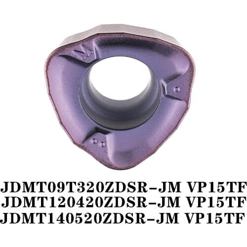 100% Original JDMT JDMT09T320ZDSR-JM JDMT120420ZDSR-JM JDMT140520ZDSR-JM 10pcs CNC lathe Insertion Imported From Japan VP15TF