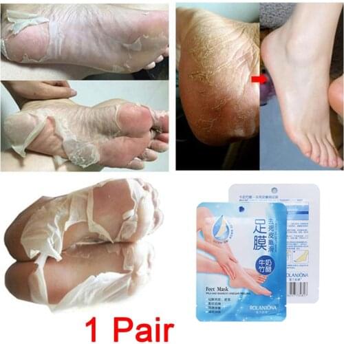 2pcs/Set Baby Foot Peeling Mask Exfoliating Renew Remove Dead Skin Cuticles Heel Feet Care Smooth Your Feet Protection