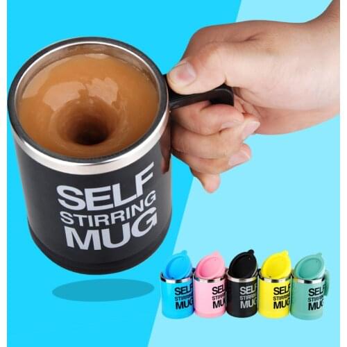 400Ml Automatic Electric Lazy Self Stirring Mug Automatic Coffee Milk Mixing Mug Tea Smart Stainless Steel Mix Cup Coffee Mug