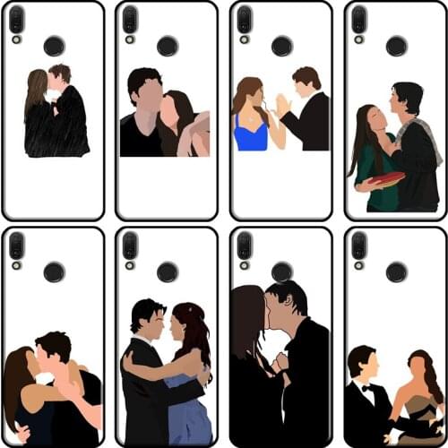 Elena Damon The Vampire Diaries Case For Huawei Nova 5T 3i 2i Y7A Y6P Y5P 2020 Y3 II Y5 Y6 Y7 2017 2018 Y9 Prime 2019 Case