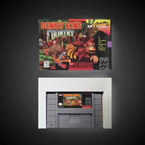 Donkey Country Kong - RPG Game Card Battery Save US Version Retail Box