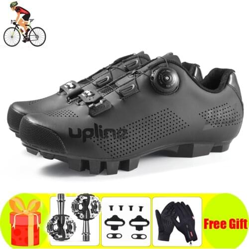 NEW Athletic Cycling Shoes Sapatilha Ciclismo Mtb SPD Pedals Gloves Mountain Bike Men Outdoor Bicycle Racing Sneakers Spd Sports