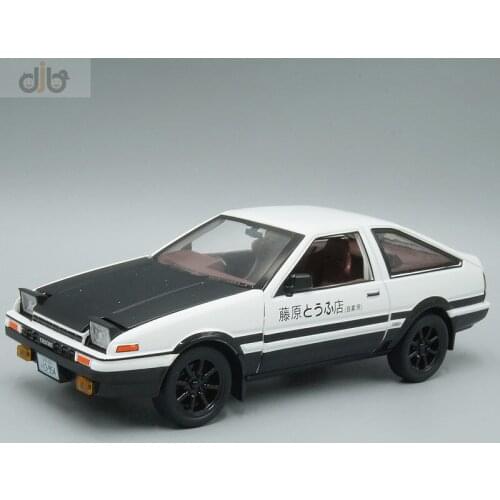 1:20 Diecast Car Model Toy Toyota Trueno AE86 Pull Back With Sound & Light