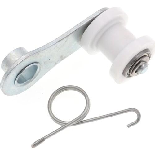 Motorcycle Chain Tensioner Adjuster with Spring Roller Guide for Scooter 50cc 110cc 125cc 140cc Pit Dirt Bike ATV Parts