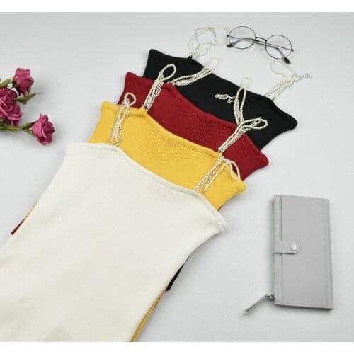 Sexy Women Off Shoulder Spaghetti Vest Fashion Summer Solid Tank Tops