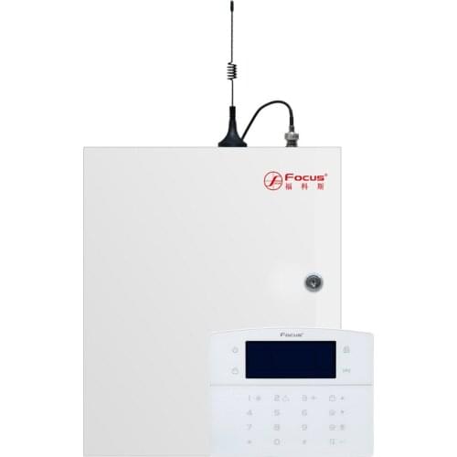 MEIAN FC7640 Metal Housing Security System 8 Wired Zones, Cable Stable Detectors Signal Intruder Burglary Warning Alarm System