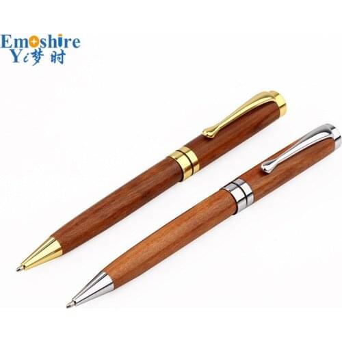 Super Value Wooden Ballpoint Pen For Student Unique Design Ballpoint Pens Decent Luxury Stationery Business Gift Hot Sale P548