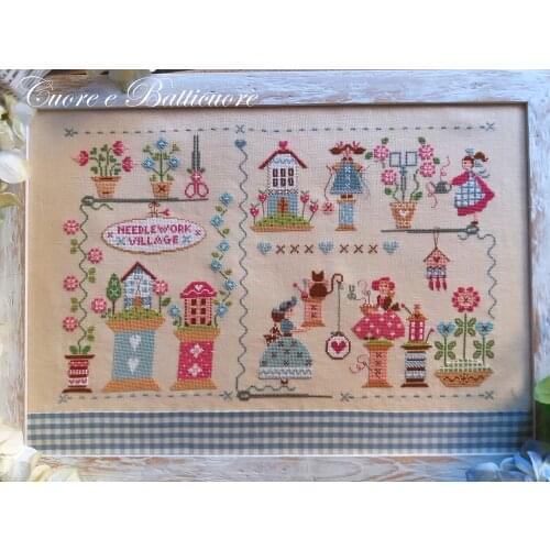 ZZ861Homefun Cross Stitch Kit Package Greeting Needlework Counted Cross-Stitching Kits New Style Counted Cross stich Painting