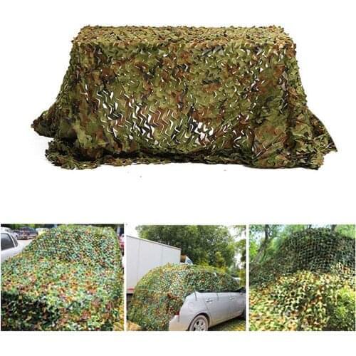 1.5x8M Oxford Cloth Camo Military Shade Net Camping Hunting Shade Sails Mesh Netting Outdoor Hide Cover Sun Shelter Beach Tent