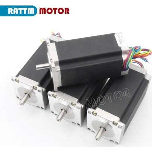 4PCS NEMA23 CNC stepper motor 112mm /425 Oz-in /3A CNC stepper motor for CNC machine