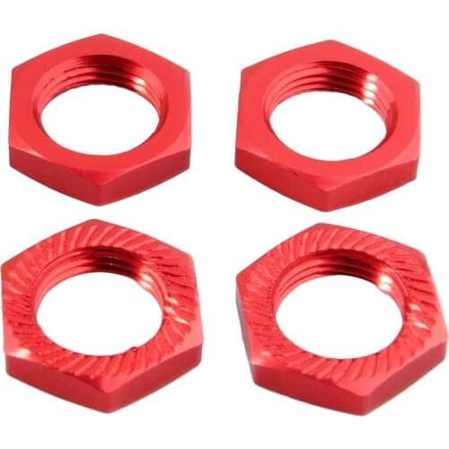 7756 Aluminium 17mm Wheel Hex Nuts Mount 4pcs For RC 1/5 Traxxas X-MAXX 77086-4