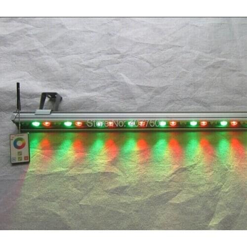 Free shipping to Europe color changing rgb 30w led wall washer floodlight wireless control range 100m 5pcs/Lot for night clubs