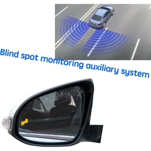 Car BSD BSM BSA Blind Area Spot Warning Drive Mirror Rear Radar Detection System For TOYOTA Corolla E170 2013~2019