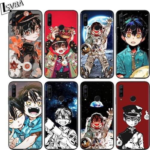Anime Hanako kun Yugi for Huawei Honor 30 20 10 9S 9A 9C 9X 8X MAX 10 9 Lite 8A 7C 7A Pro Silicone Black Phone Case