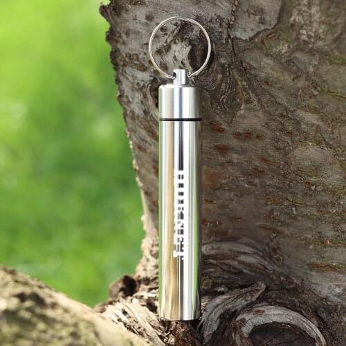 HORNET 13ML Small Proof Metal Storage Stash Jar Sliver Aluminum Stash Jar Herb Storage Container For Tobacco