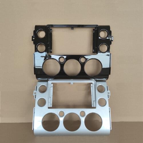 Car Fascias Navigation Fascia Dash Frame Kit For 9" Android Multimedia Player For FJ Cruiser 2017 2018 2019