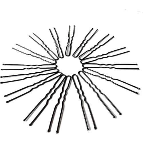 Summer Hairpins Lot Hair Waved U-shaped Bobby Pin Barrette Salon Grip Clip Hair Pins Barrette Accessories