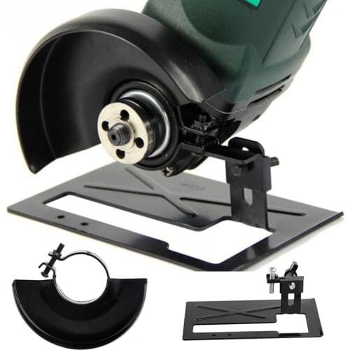 Metal Angle Grinder Bracket Protector Shield Cover Angle Grinder Stand Holder Wheel Guard Base Cutting Machine Tool