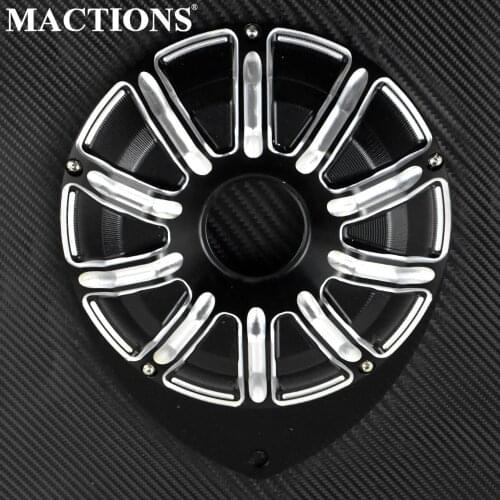 Motorcycle Left Hand Engine Ignition Cover Black CNC Ignition Cover Aluminum For Indian Scout 2015-2016 17 18
