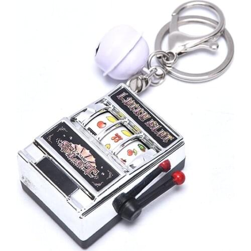 New Fashion Funny Game Decompression Slot Machine Playing Mini Fruit Handheld Non-toxic Desktop Money Box Kids Toy Entertaining