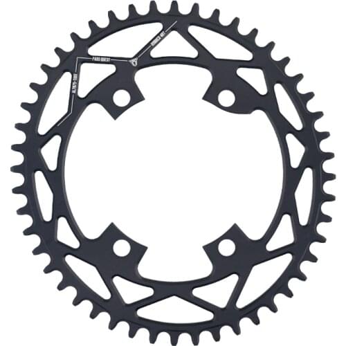 PASS QUEST R110/4BCD 110BCD Oval Road Bike 42T-52T Narrow Wide Chainring Bike Chainwheel For R7000 R8000 DA9100