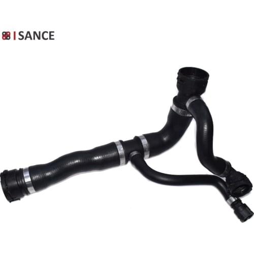 ISANCE Upper Top Coolant Radiator Hose Pipe 17127519255 For BMW 5 Series E60 525i 2004-2010 & 530i 2004 2005 M54 2.5L 3.0L L6