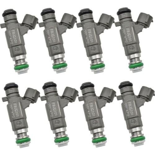 8PCS/LOT Fuel Injectors 16600-AE060 16600ae060 fbjc101 for NISSAN MURANO 3.5L V6 2003-2004 INFINITI FX45 4.5L V8