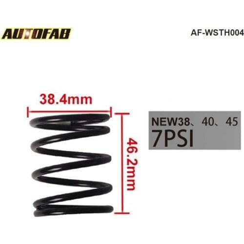 38MM 40MM 45MM TURBO EXTERNAL WASTEGATE WG SPRING COATED REPLACEMENT 7 PSI/7PSI 0.5BAR JUST FOR TURBO SMART AF-WSTH004