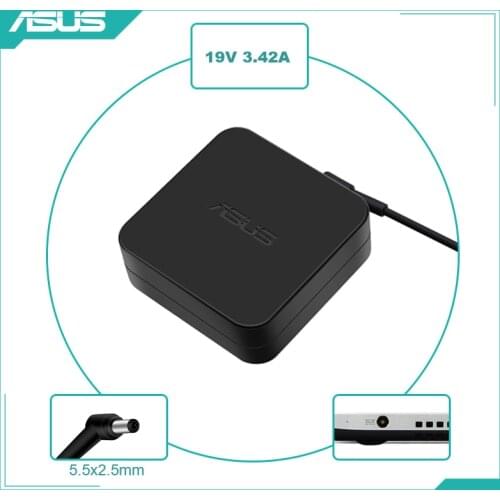 For Asus Notebook adapter 19V 3.42A 65W 5.5*2.5mm PA-1650-78 AC Power Charger For Asus S46CA X550 X550CA X550CC X550DP Laptop