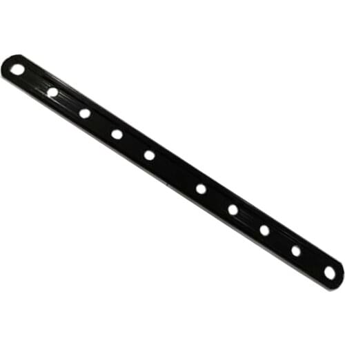 1 Piece 6 Hole Exhaust Muffler Motorcycle Universal Hanger Mounting Bracket Strap Black White