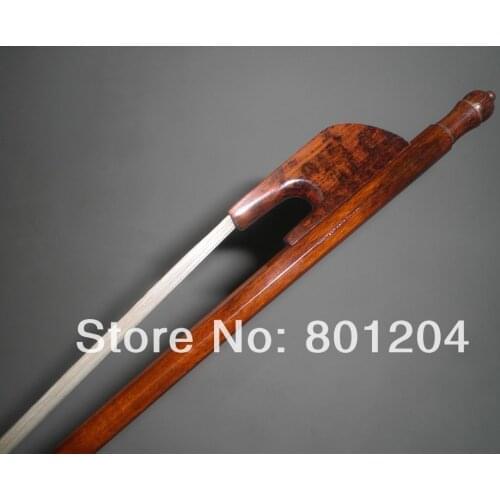 1 PC Beautiful baroque viola bow snake wood bow stick baroque bow snake wood frog