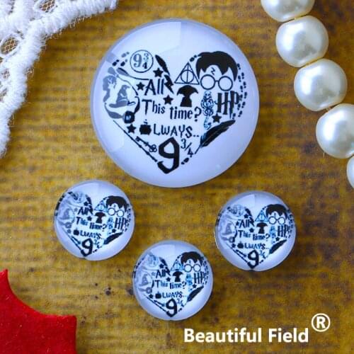 12mm 25mm 14mm 16mm 18mm 20mm Photo Glass Cabochons Round Cameo Set Handmade Settings Stone Magic RTV935