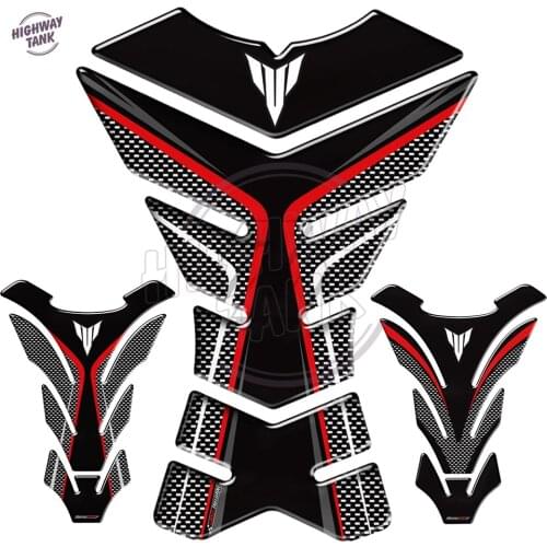 3D Motorcycle Tank Pad Protector Decal Stickers Case for Yamaha MT-09 MT-10 MT-03 MT-01 MT 01 03 25 09 10 Tank