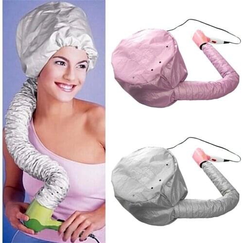 Hot Home Blow Dryer Attachment Hairdressing Hair Care Cap Scalding Dyeing Hair Styling Hat Drying Hat Safer Baking Oil Cap