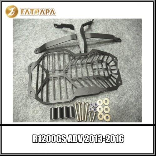Motorcycle headlight stainless steel protective cover for BMW R1200GS ADV 2013-2016