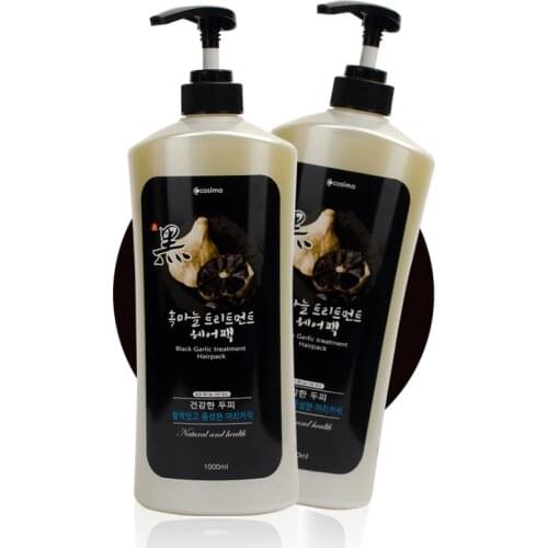 Hair Pack - Black Garlic Treatment Hair Pack Cosima Natural & Health Hair Care Hair & Scalp Treatments Shampoo Korea Cosmetic