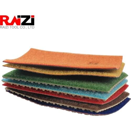 Raizi Electroplated/Resin Hand Polishing Sandpaper Sheets for Granite Marble Stone Grit 60-3000 Diamond Sanding Pads Screen