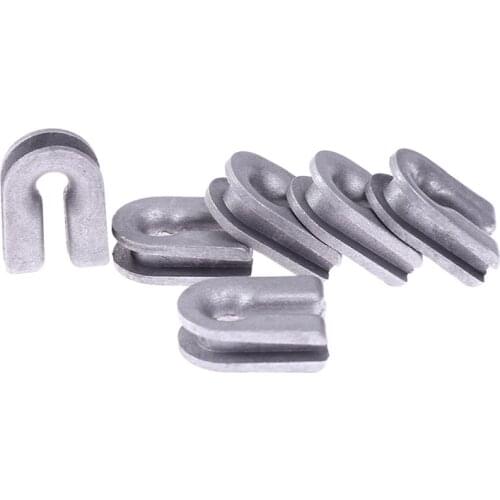 6Pcs Grass Trimmer Head Eyelet Bump And Go Nylon Fit For Husqvarnaa T35 T25 Brush Cutter Spare Parts Garden Tool