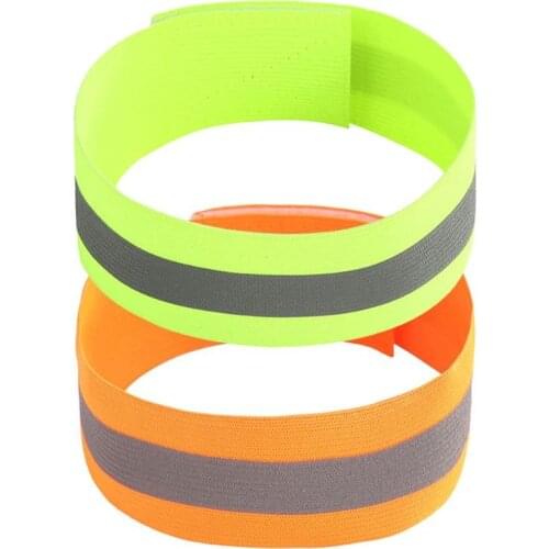 Night Reflective Safety Belt Outdoor Sports Arm Strap Luminous Arm Band Outdoor Sports Night Running Cycling Jogging Arm Strap