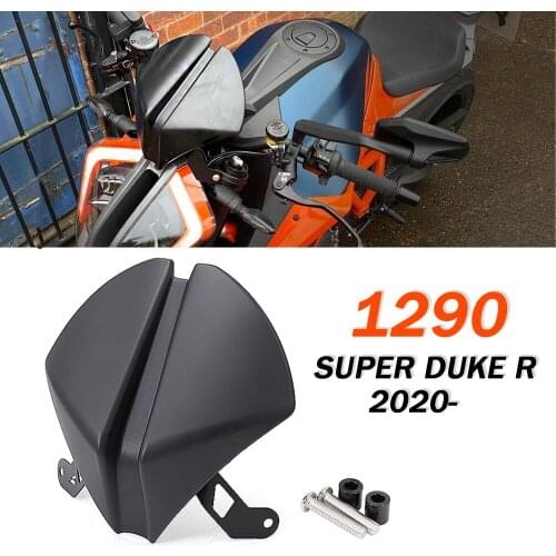New Front Windshield WindScreen Plate + Rear Passenger Pillion Fairing Cowl Accessories FOR 1290 Super Duke R 2020 2021