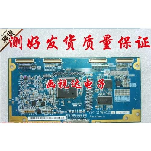 Original lc-37hu19 / claa370wa03sc logic board cpt 370wa03c ab connect with T-CON connect board