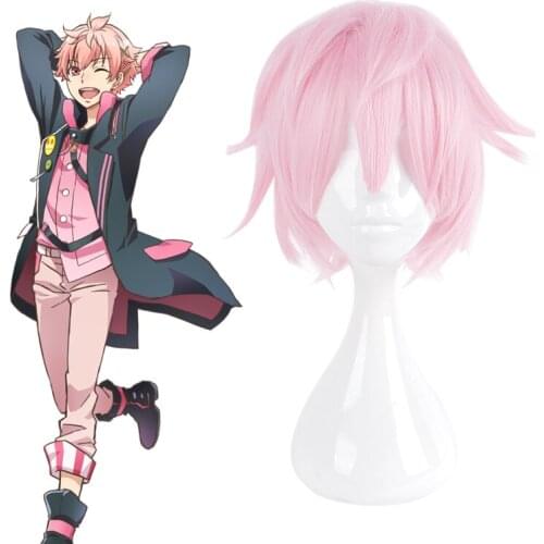Anime THE ANIMATION Cosplay Wigs KISARAGI KOI Cosplay Pink Wigs Halloween Carnival Party Cosplay Wigs