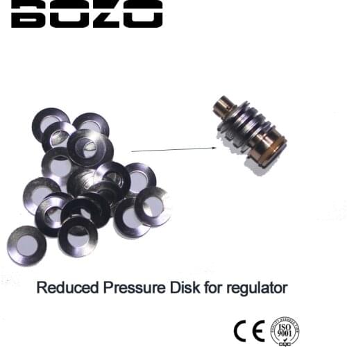 Paintball airsoft PCP shooting HPA Air Tank Regulator reduced pressure disk 30/60pcs free shipping