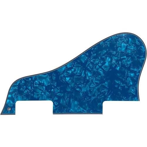 Pleroo Custom Guitar Pickgaurd - For ES 335 Short Jazz Archtop Guitar Pickguard Scratch Plate Multi Color Choice